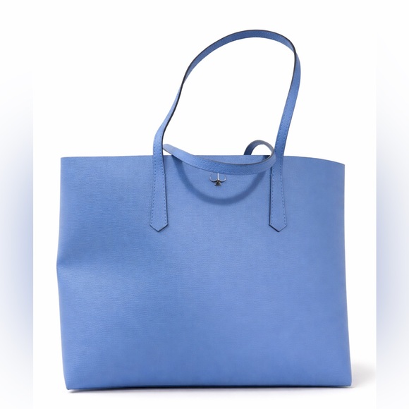 kate spade Handbags - KATE SPADE BLUE TOTE POLKADOT INSIDE